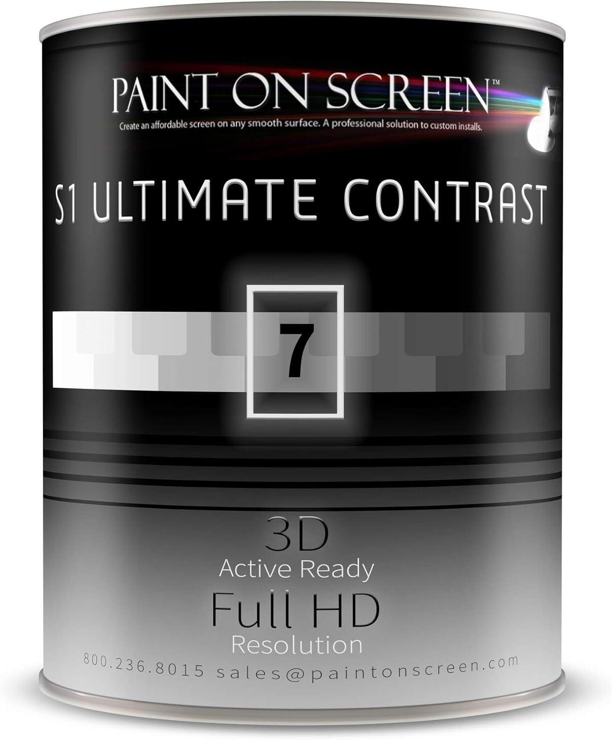 S1 Ultimate Contrast Projector Screen Paint | Single-Coat Projector Screen Pa...