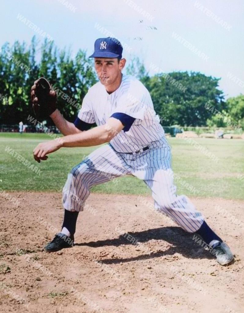 GW840 Walter Rip Coleman - NY Yankees 8x10 11x14 16x20 Colorized Photo