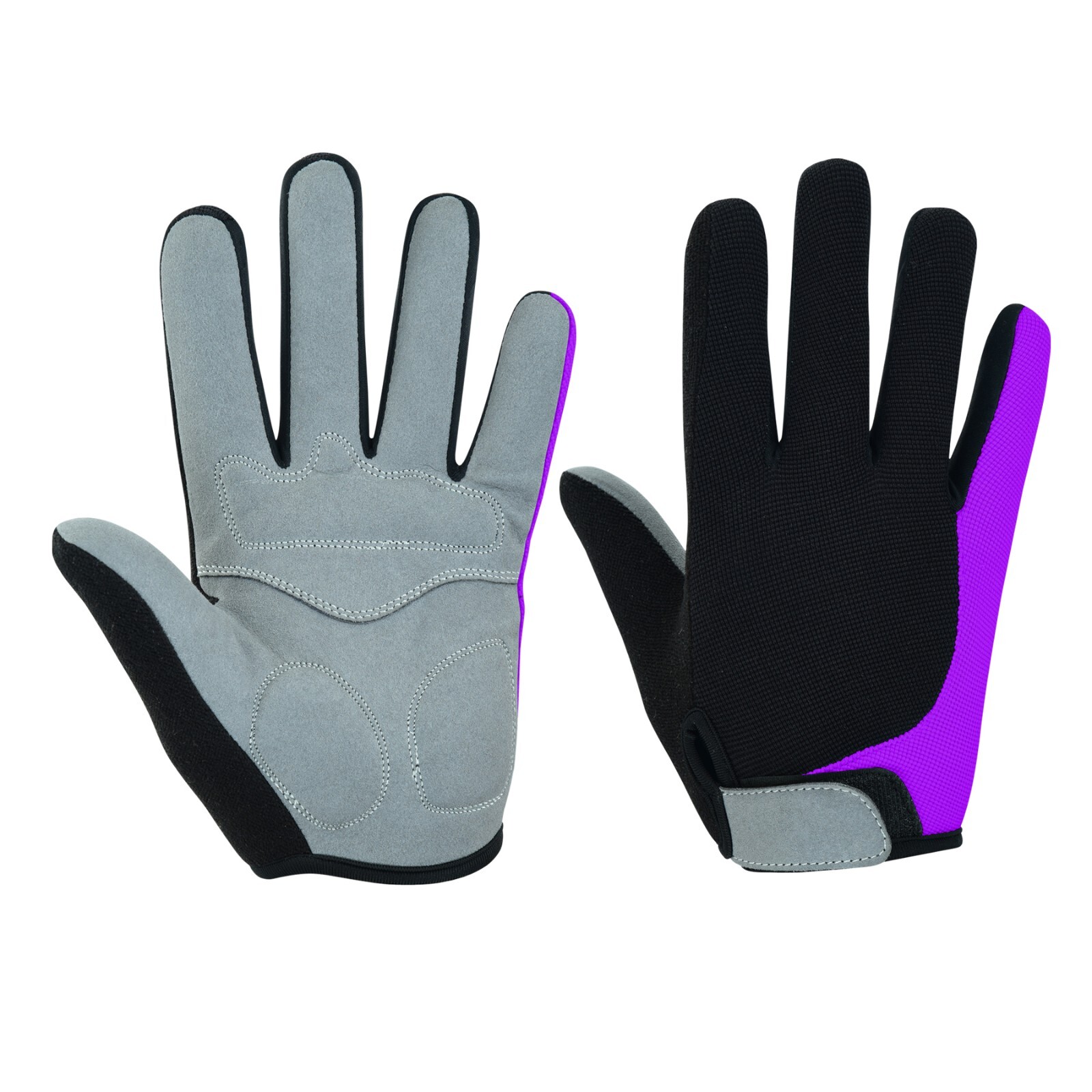 Ladies Mountain Bike Bicycle Cycling Full Finger Gloves MTB Riding Warm Thermal