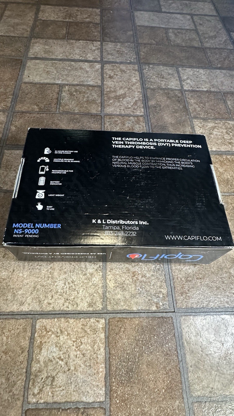 CAPIFLO NS9000 DVT Sequential Compression Device Brand New
