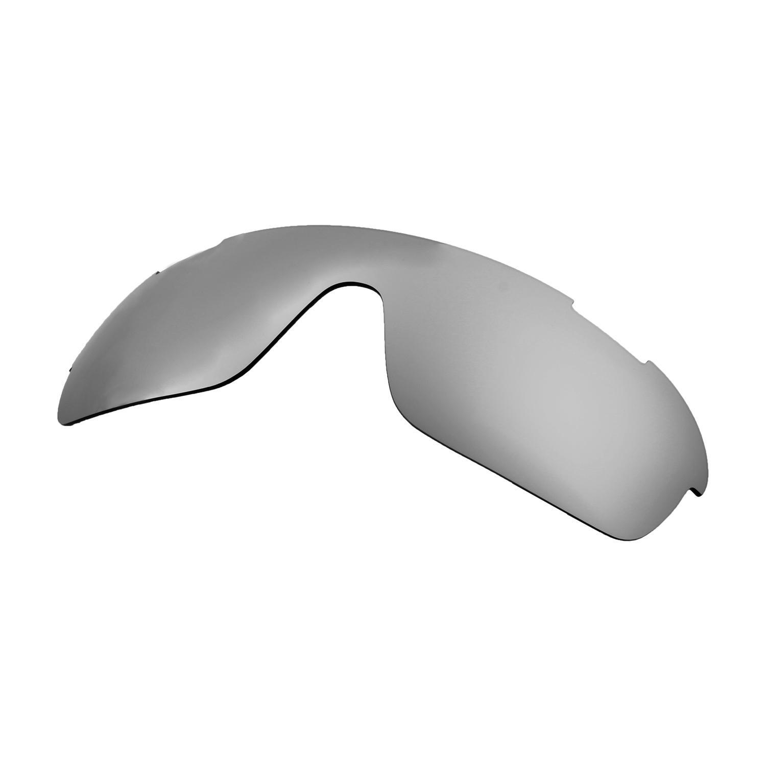 Walleva Titanium Non-Polarized Replacement Lenses For POC Half Blade Sunglasses