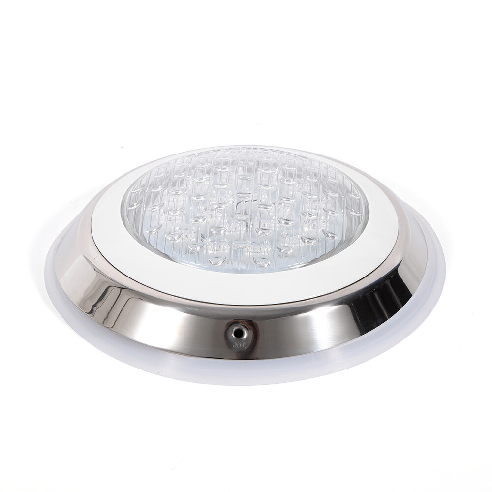 54W RGB LED Swimming Pool Light Underwater SPA Waterproof Lamp+Remote Control US