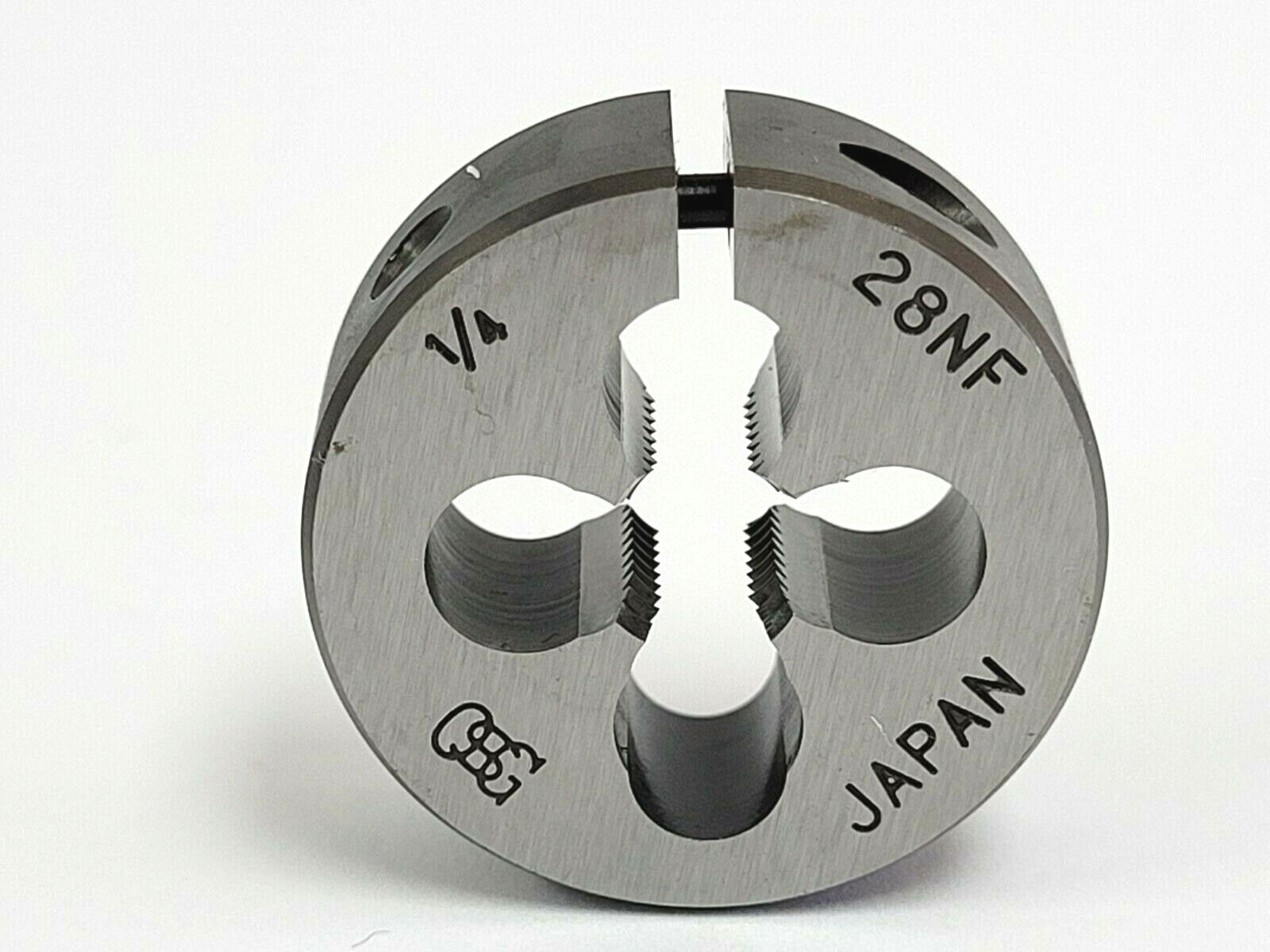 1/4 - 28 X 1" ROUND ADJUSTABLE DIE HIGH SPEED STEEL  OSG 2703000 NEW