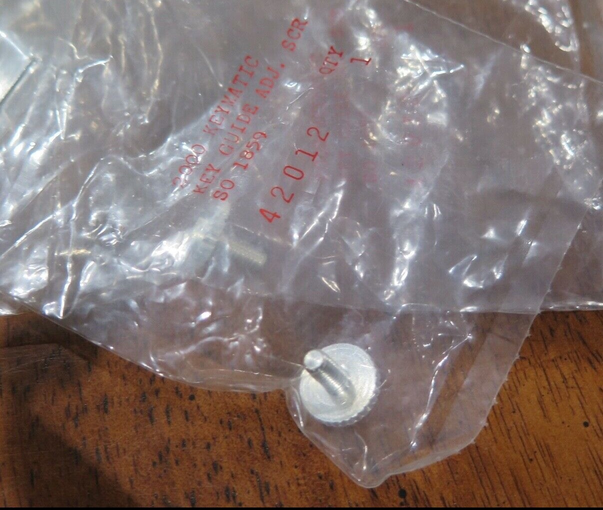 Curtis Industries 2000 Keymatic Key Guide Adjusting Screw 42012 NOS (05C-2-1)