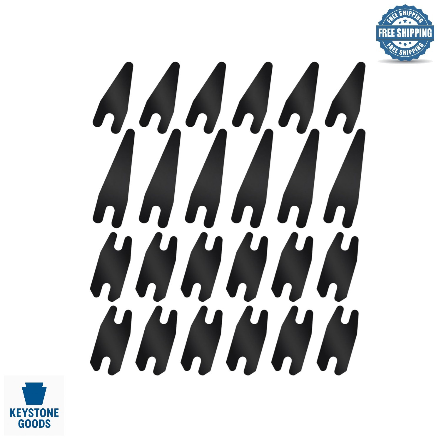 24 Pcs Black Tattoo Machine Springs Set - High-Precision, Durable Repair Part...