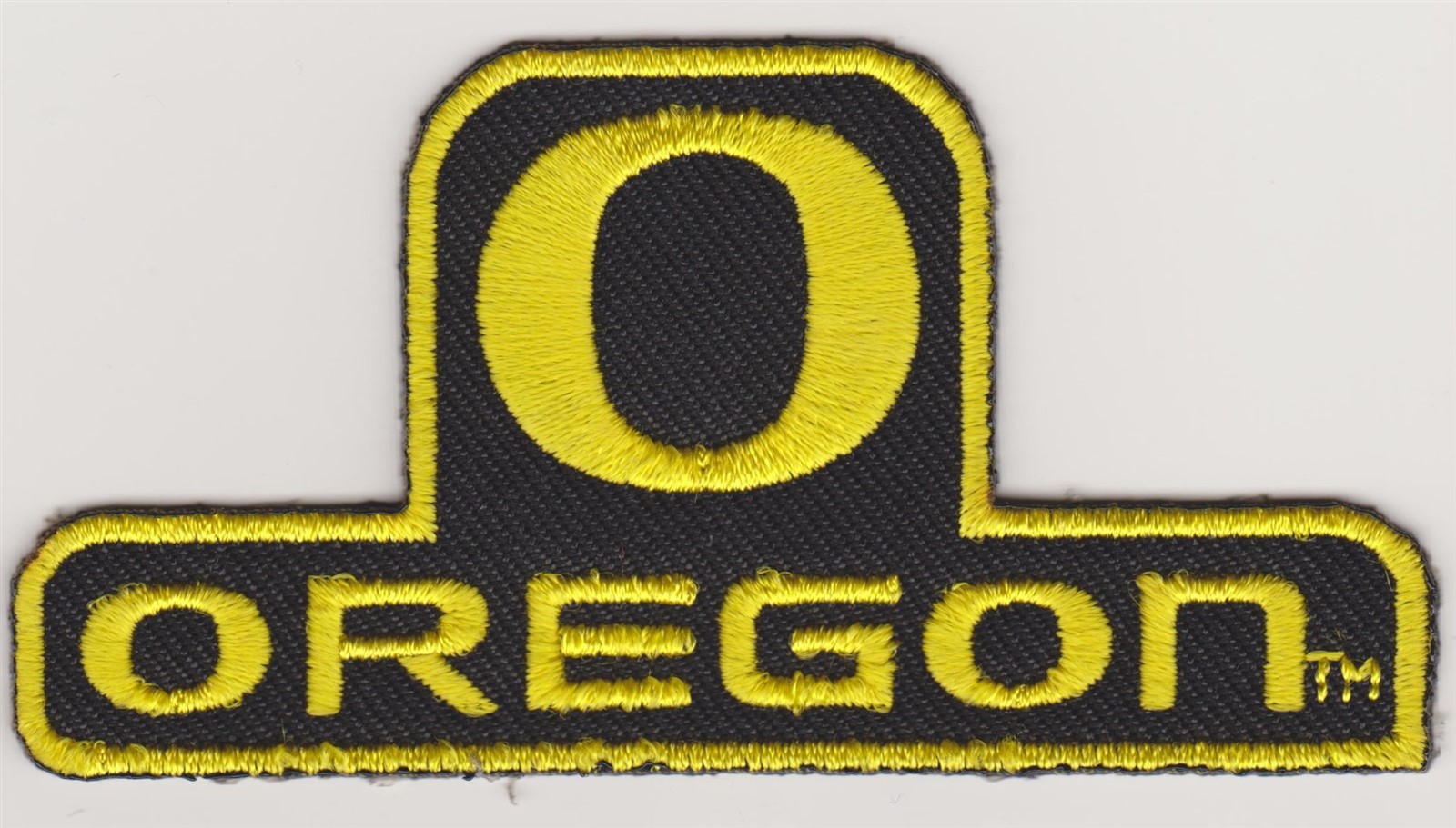 University of Oregon Ducks 3 1/2" Embroidered Iron On Patch *New* #172