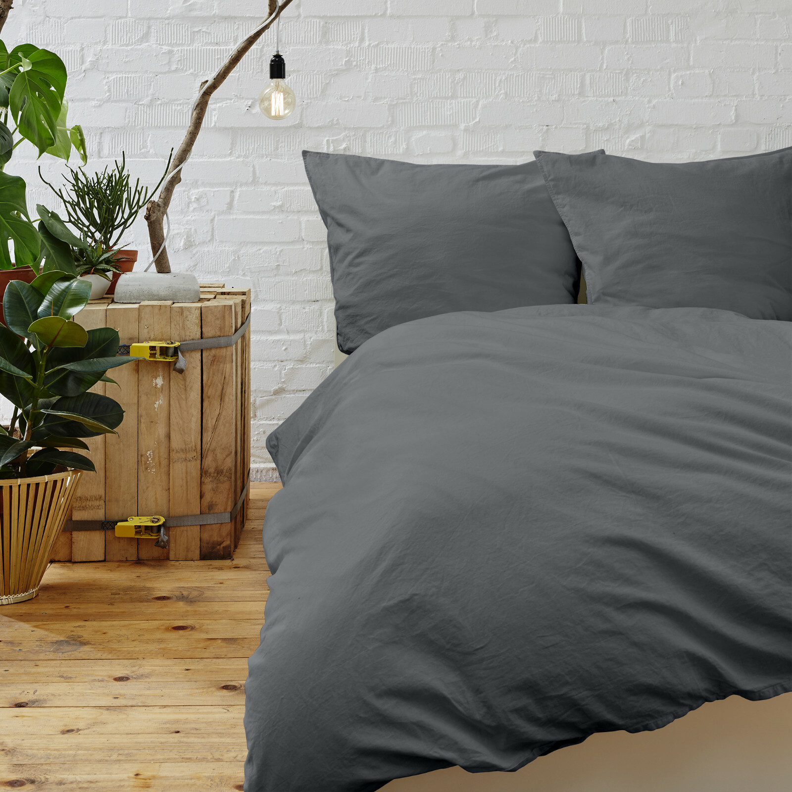 3 Piece Breathable Soft Hypoallergenic Microfiber Bamboo Duvet Set for Comforter