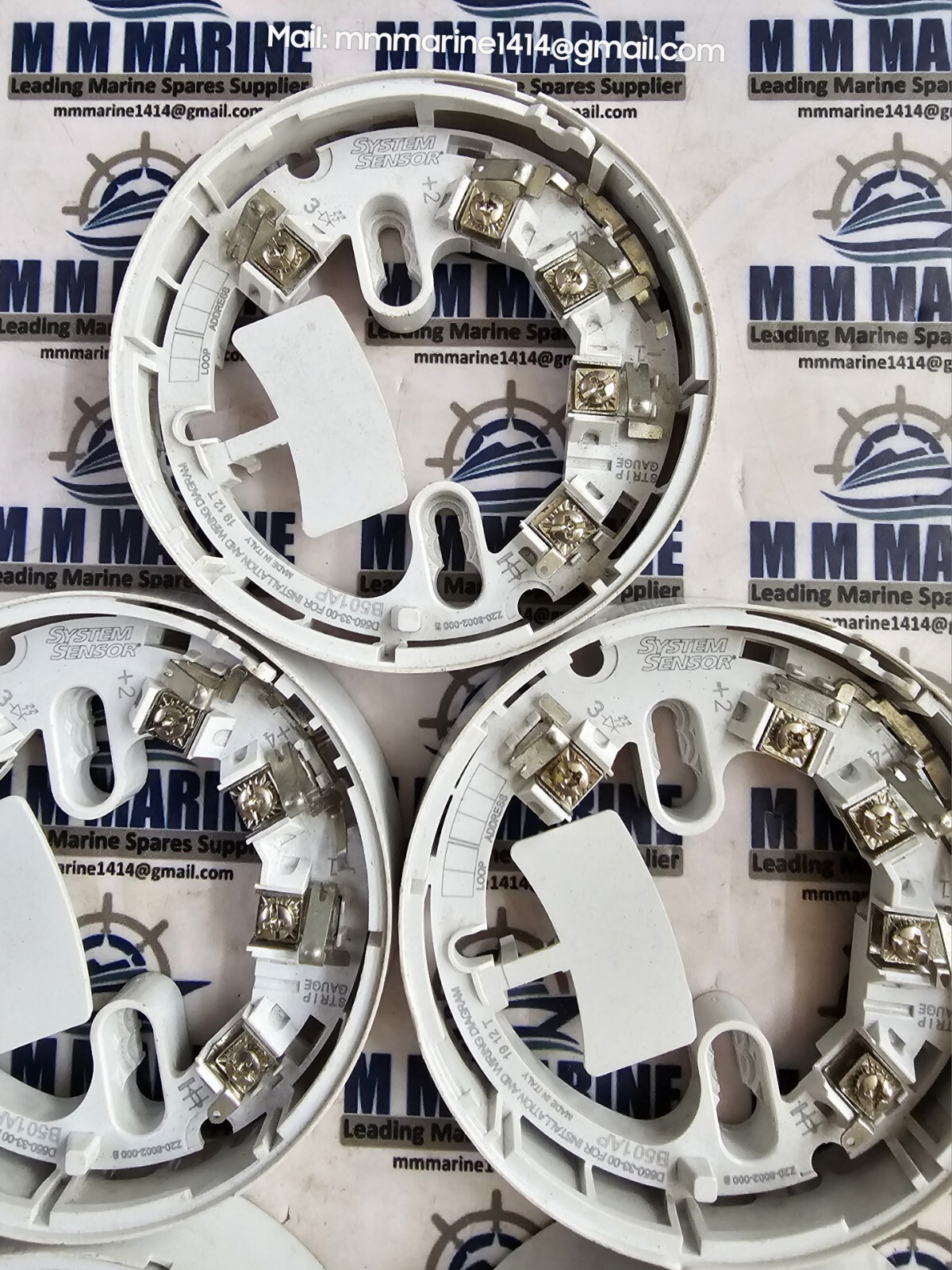 SYSTEM SENSOR | B501AP | DETECTOR BASE | D650-33-00 | MADE IN ITALY