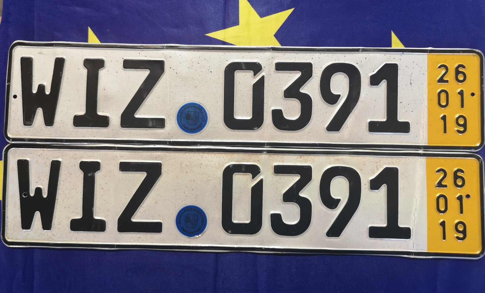 Germany German Temporary License Plates (Witzenhausen – Hessen)