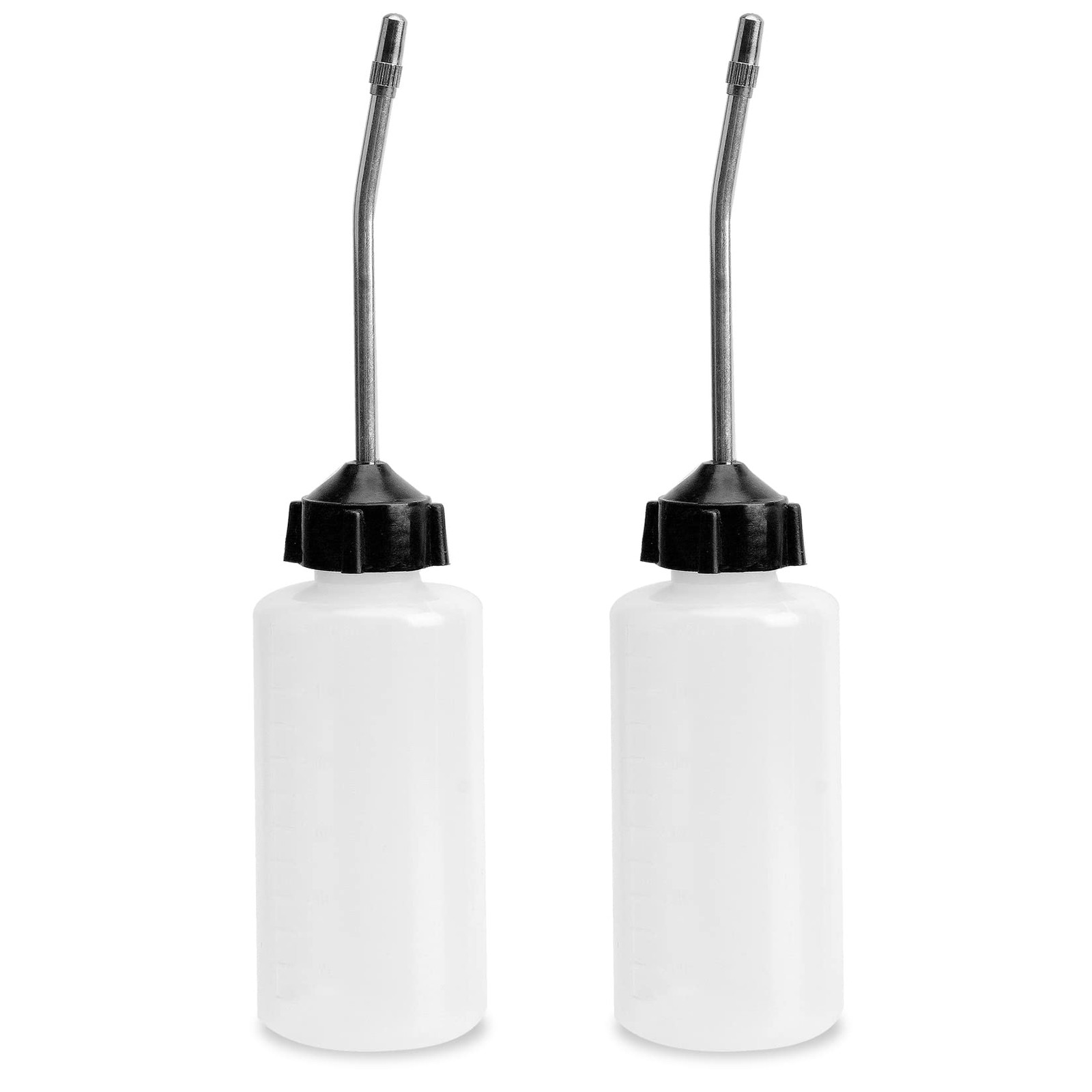 Begino 2PCS Sewing Machine Oiler, 120ml Screw on Cap Extended Spout Oil Bottl...