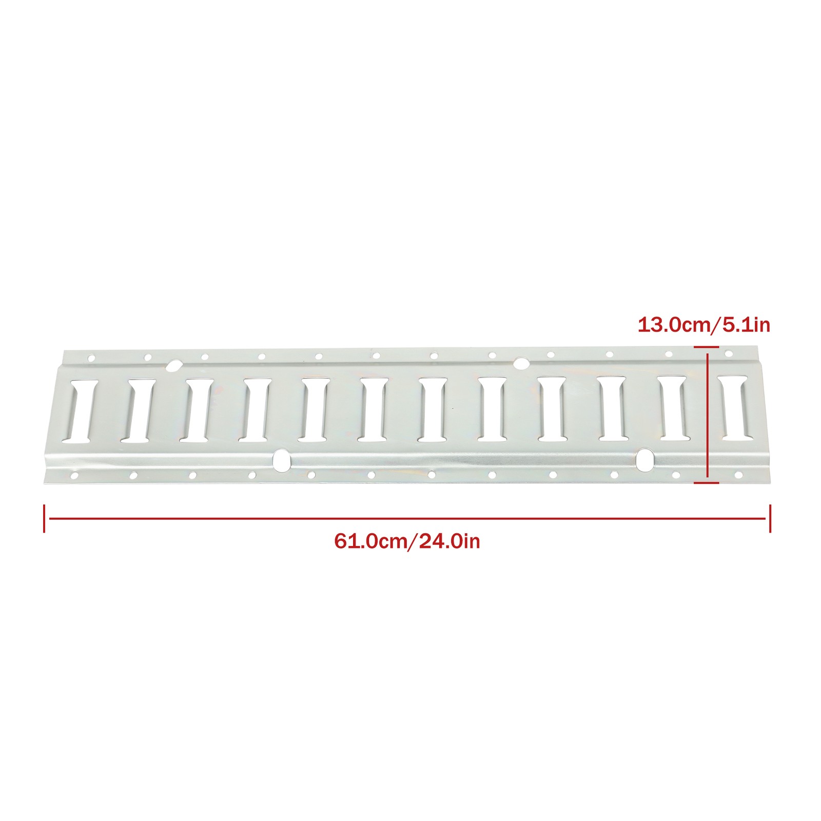 LABLT Horizontal Heavy Loads 2' E Track Tie Down Enclosed Trailer 6 Pcs For Vans