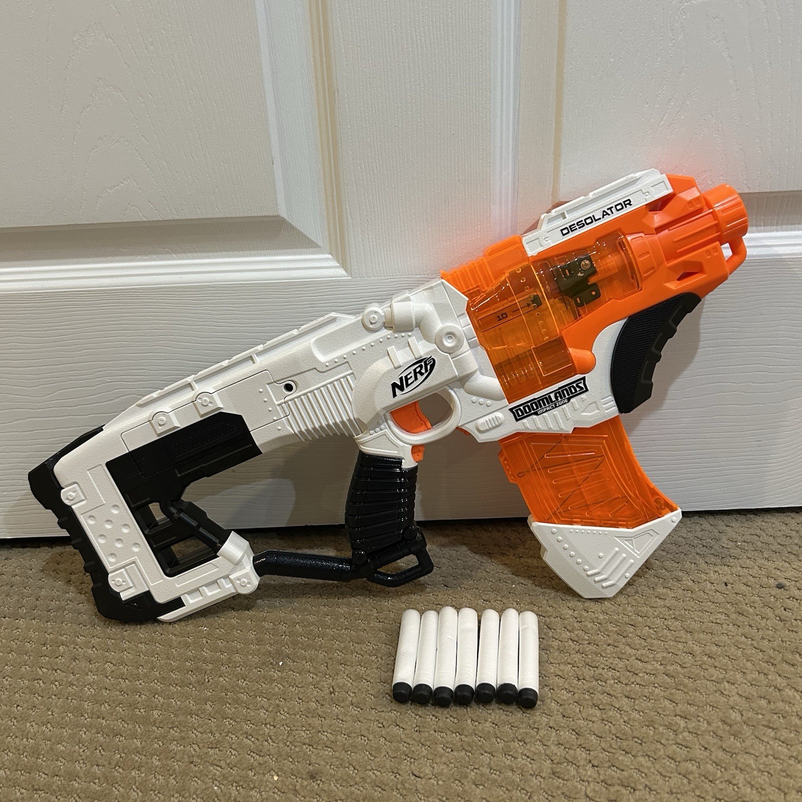 Nerf Modulus Tri-Strike + Doomlands Desolator Bundle w/ Mags - Tested