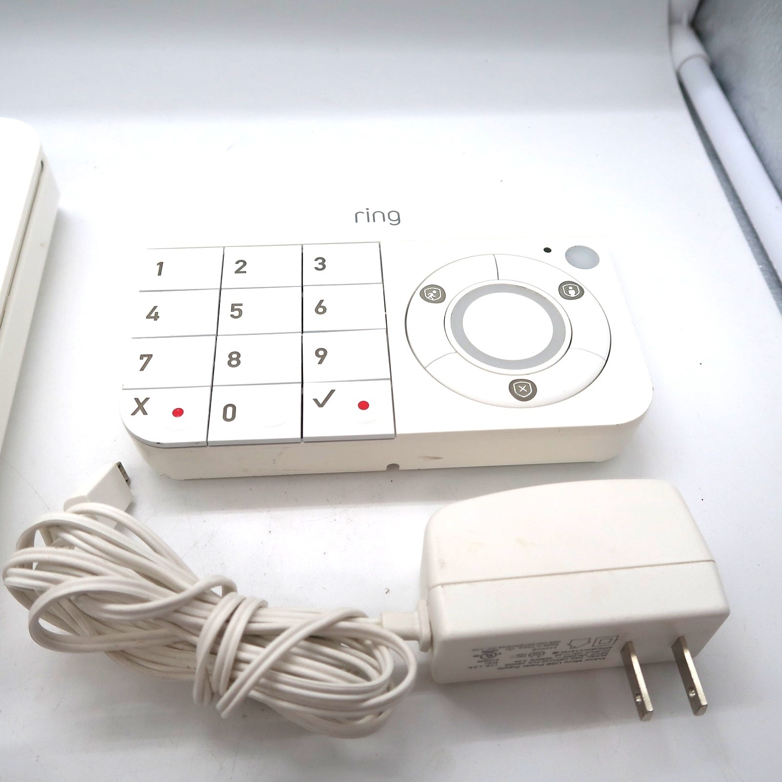Ring Z Wave Plus Wireless Indoor Alarm Security System Base + Keypad Gen 1