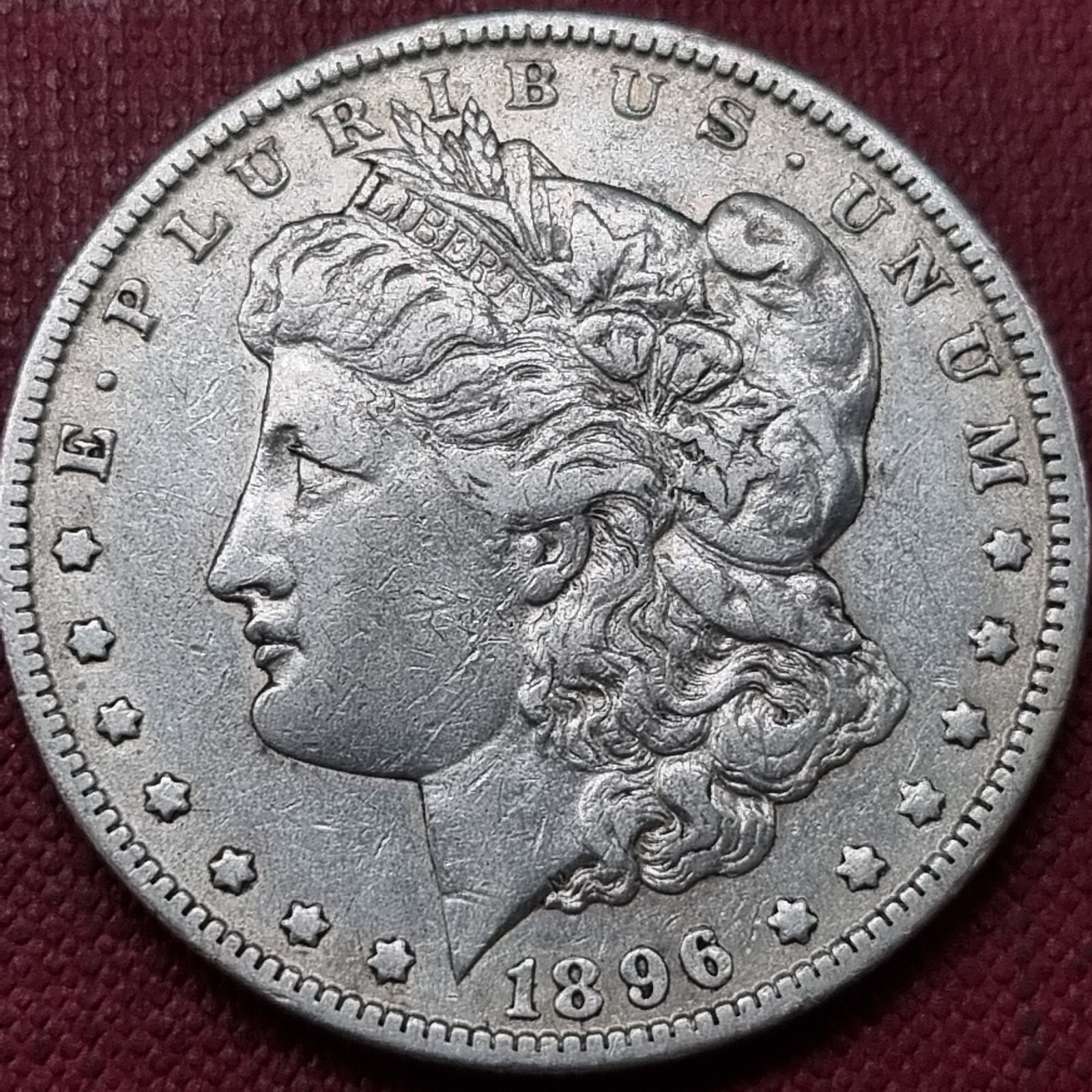 1896 O Morgan Dollar $1 Higher Grade XF - AU #77022