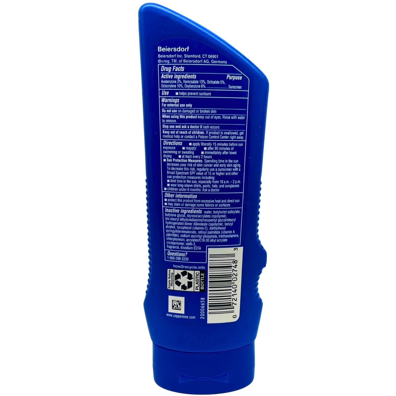 Coppertone Sport SPF 70 Sunscreen Lotion 7 fl oz 1 Pack New