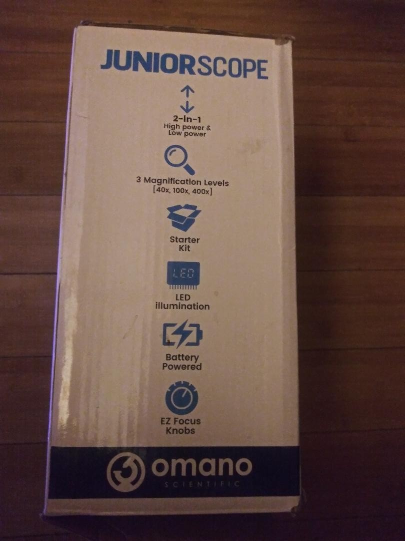 OMANO Scientific Junior scope Pack- Missing some accessories