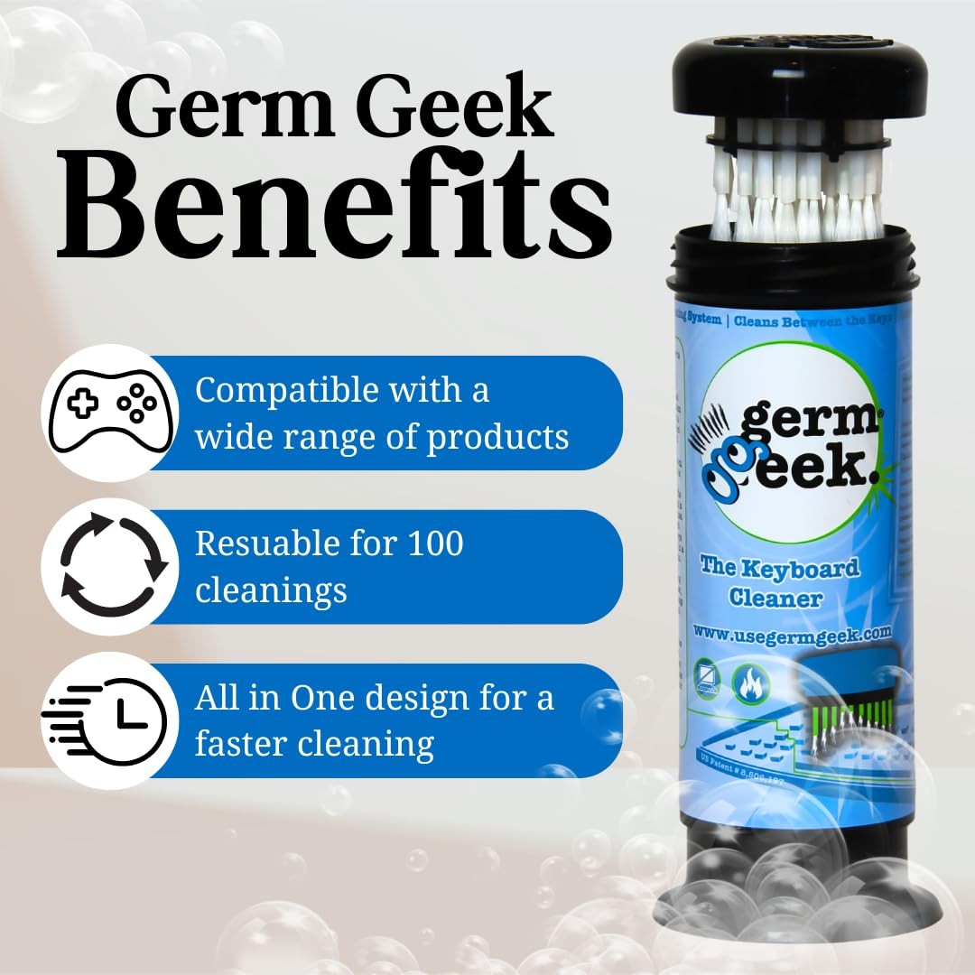 Keyboard & Electronics Cleaning Kit | Patented Precision Brush | MultiPurpose...