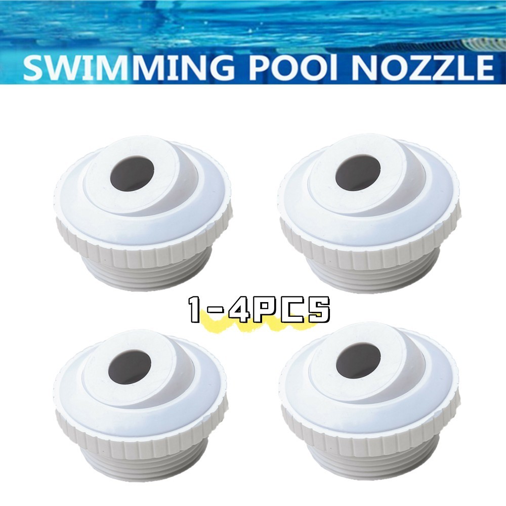 Universal Swimming Pool Nozzle Pool Spout Fitting Spa 180° Return Jet Nozzle