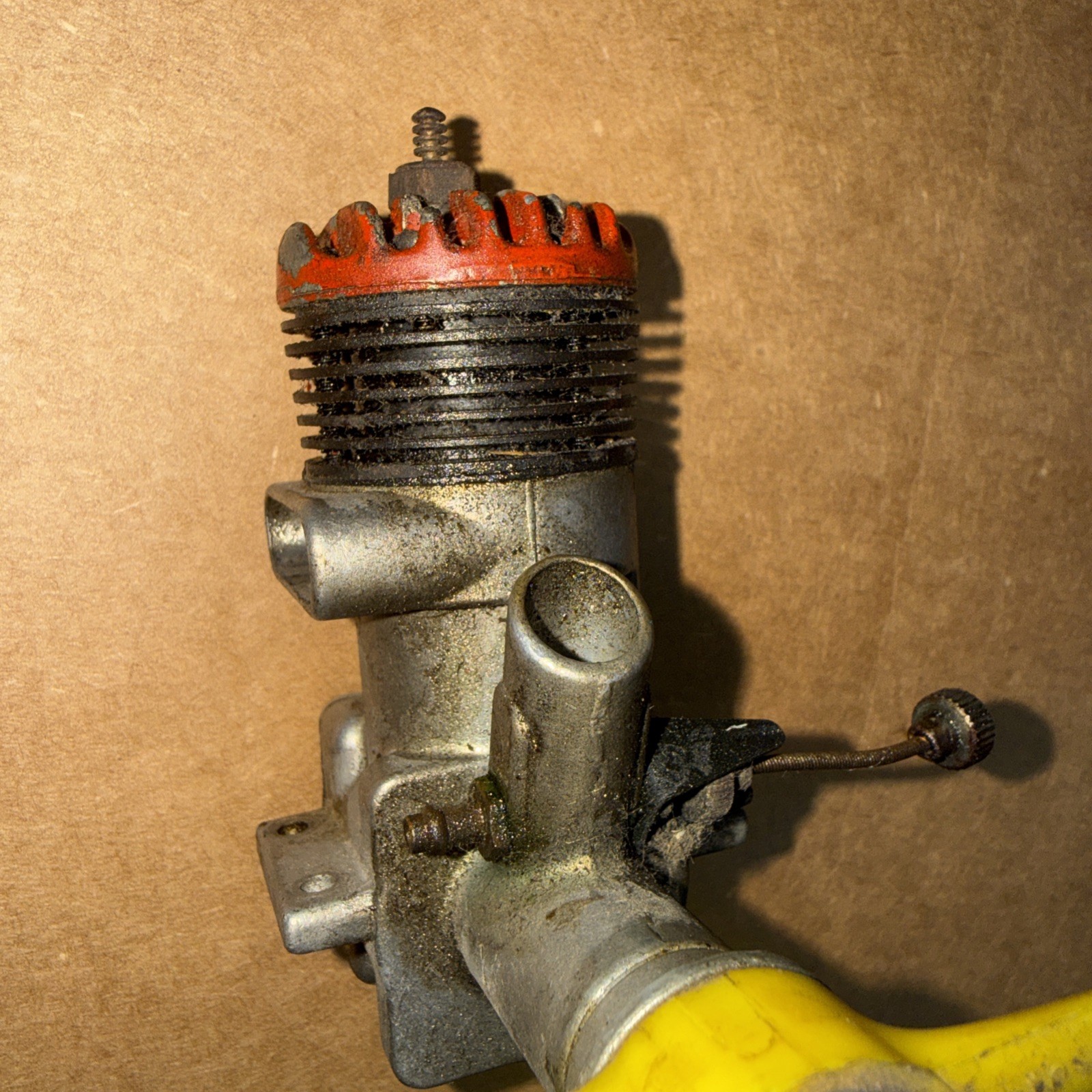 McCoy 35 Redhead CL model airplane engine Has Nice Pop To It As Shown