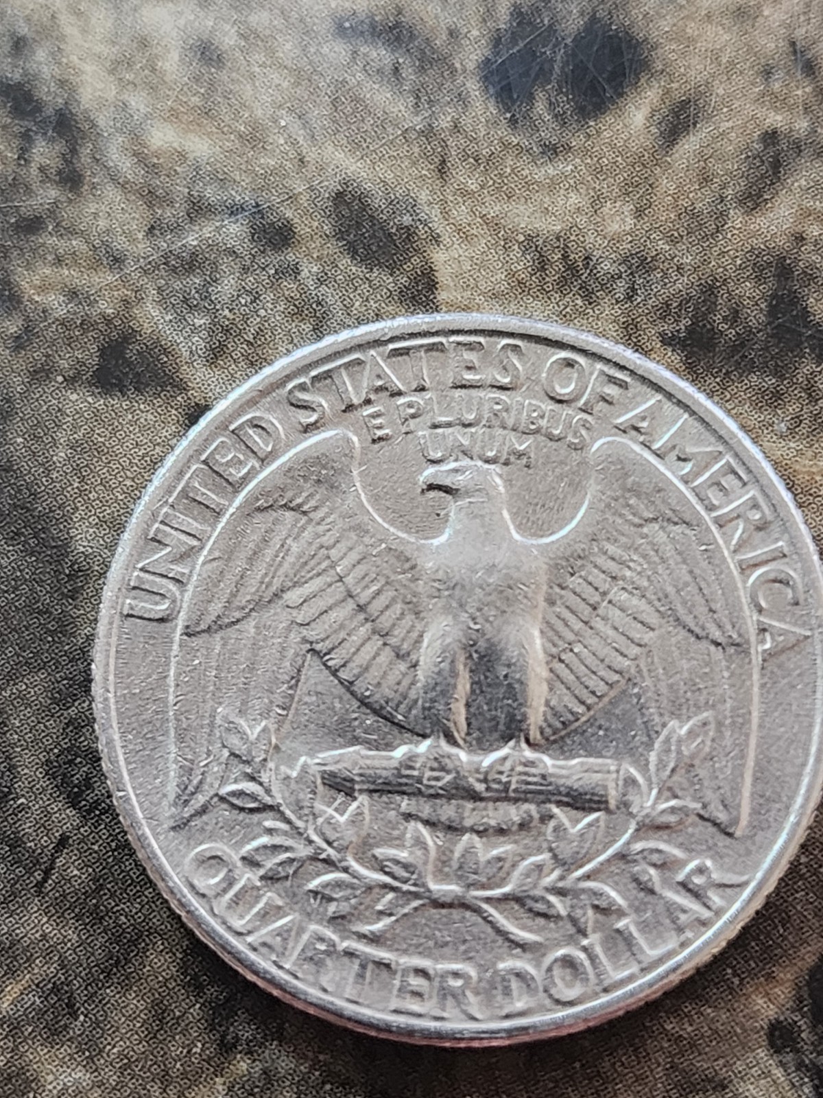 1981 WASHINGTON QUARTER FILLED IN MINT MARK W/ADD ERRORS, Circulated