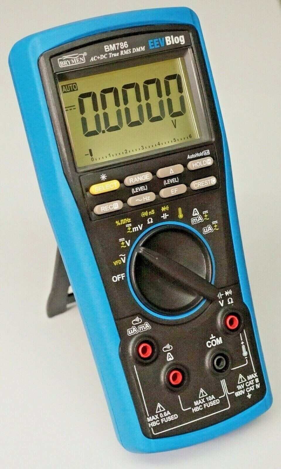 EEVblog / Brymen BM786 60,000 count True RMS 0.03% Multimeter
