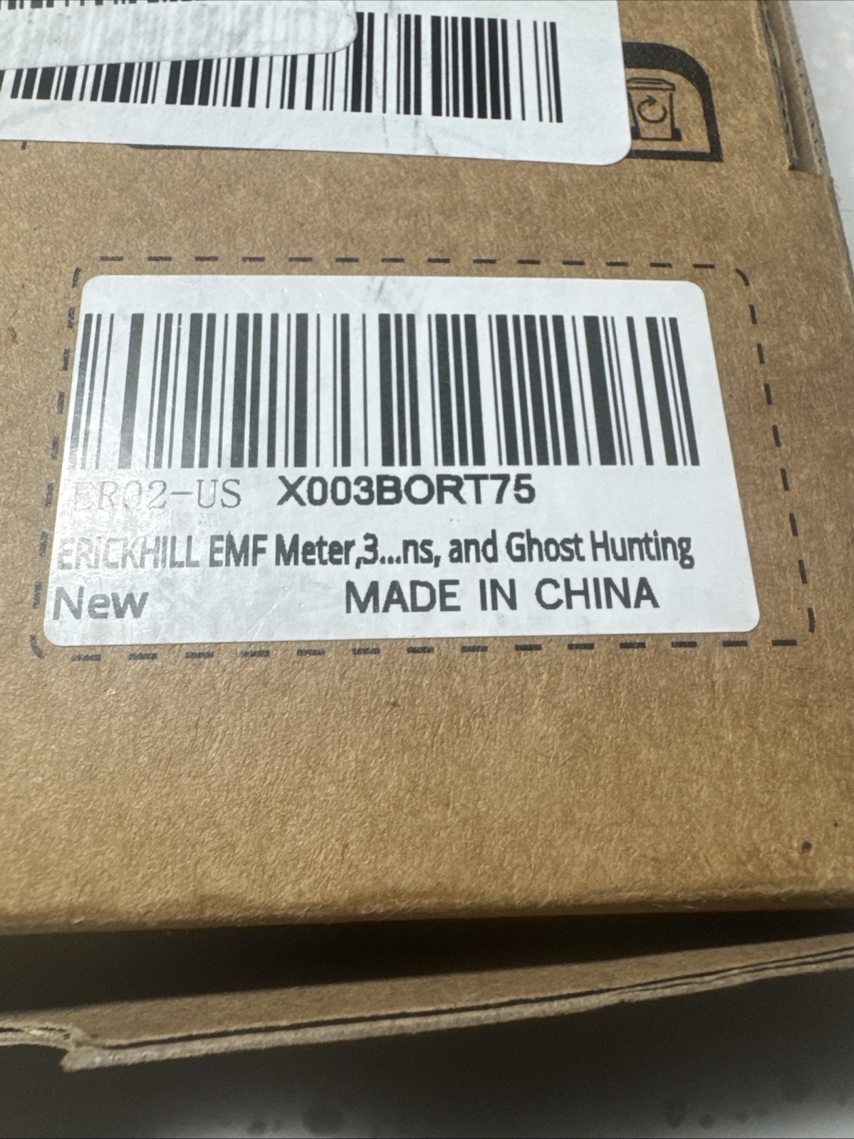 ERICKHILL ER02 EMF Meter Electromagnetic Field Radiation EF RF MF Detector Tool