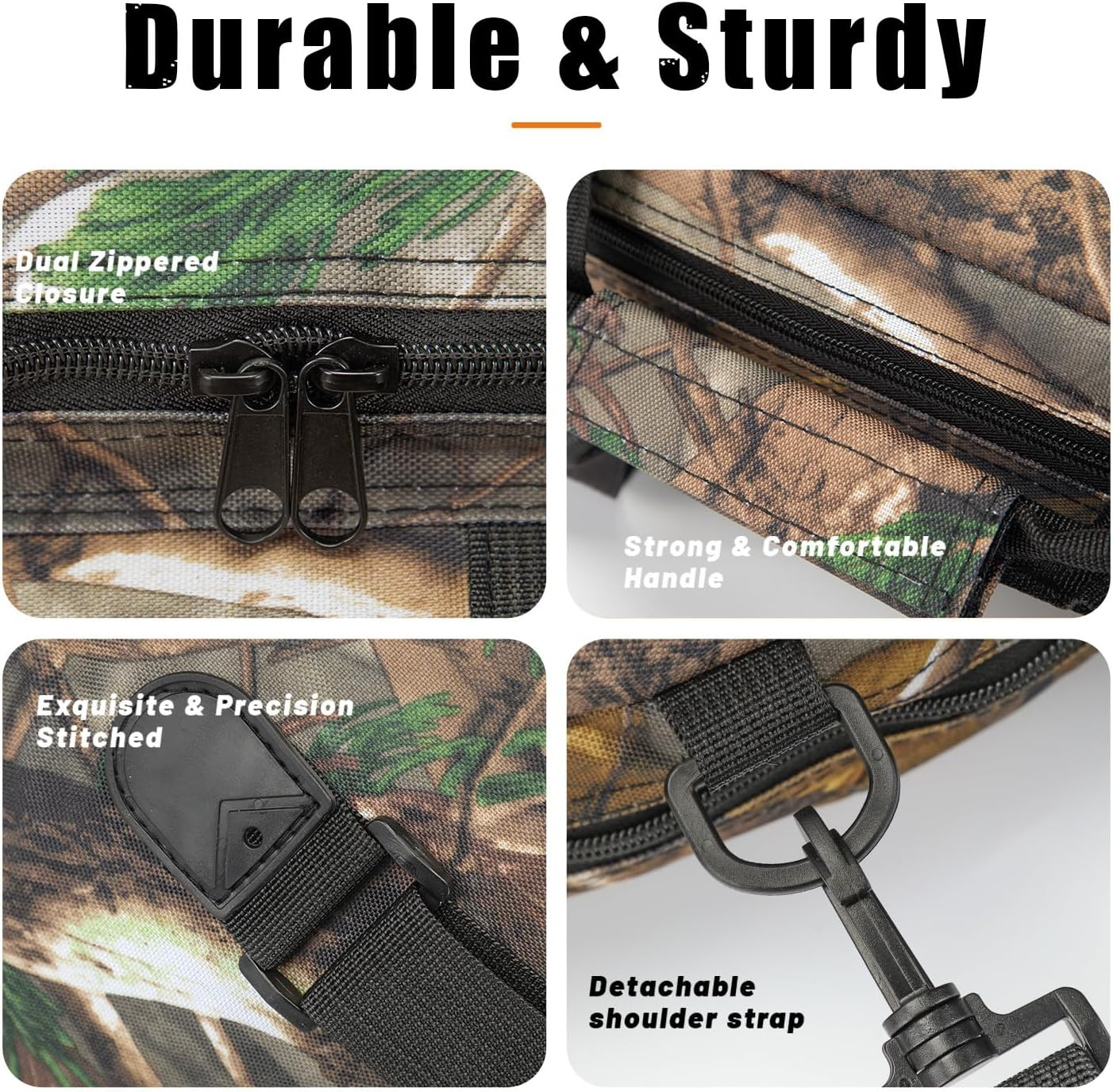 Lightweight Soft Compound Bow Case with Arrow Pocket and Backpack Straps