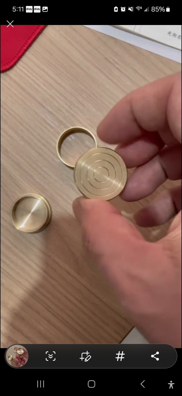 Magic Tricks Dynamic Coins Vanishing Quarter Version Close Up Trick