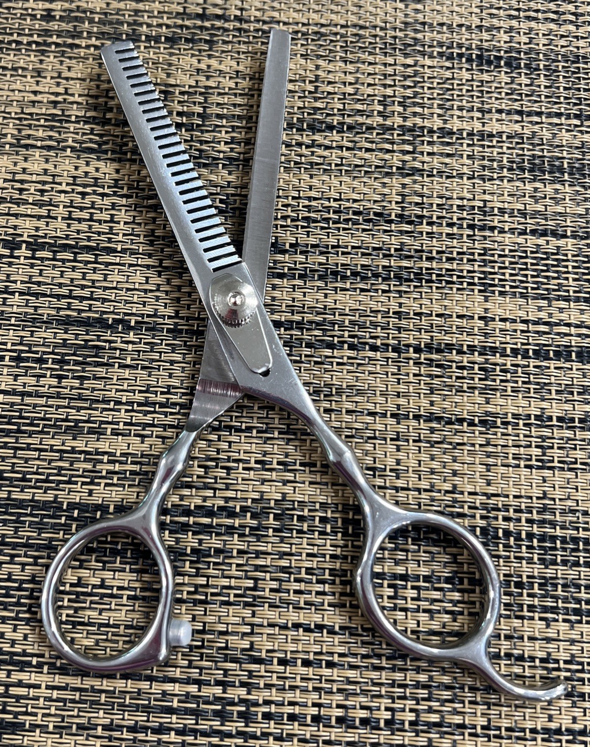 Hair Thinning Blending Shears Scissors Stainless Steel Finger Rest 35 Teeth