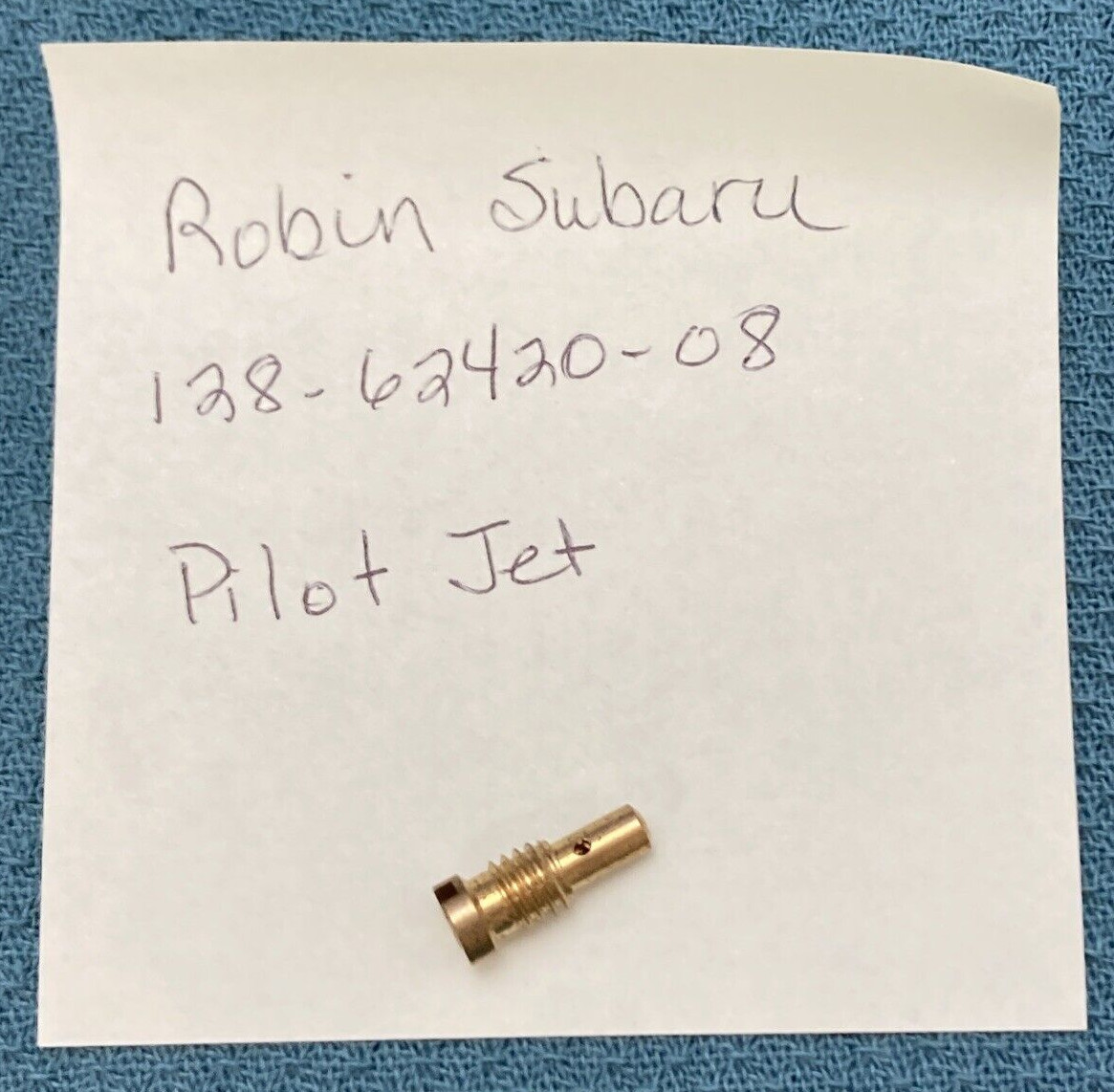 NEW REPLACES SUBARU ROBIN 128-62420-08 PILOT JET