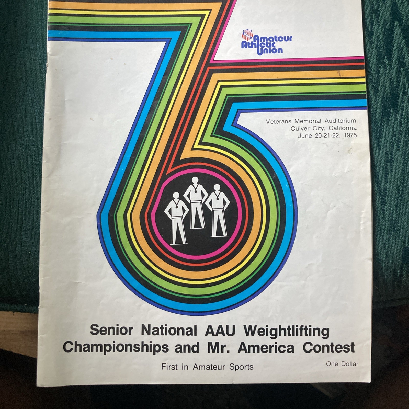 1975 AAU Senior national weightlifting championships/Mr.America Program