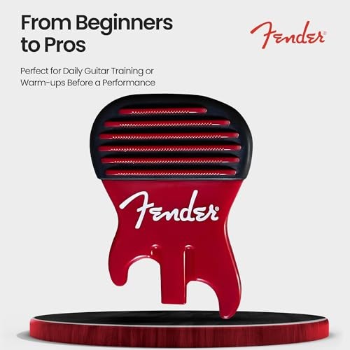 FENDER Callus Builder and Finger Strengthener Red 8 lbs – For Stringed
