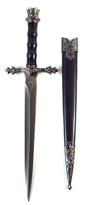 12" Medieval Sword - Chivalric Strength Ceremonial Ritual Altar Blade