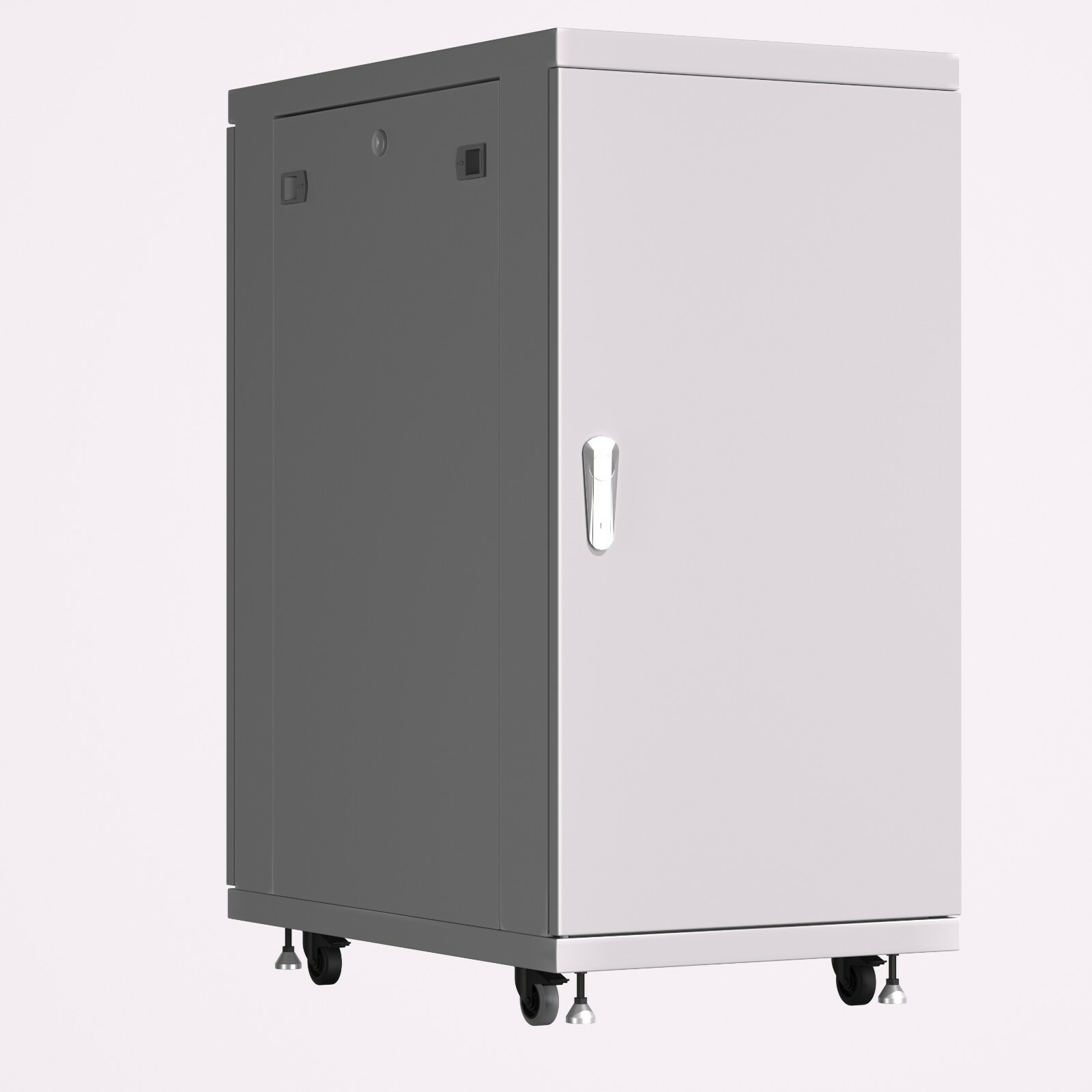 22U Server Rack IT Cabinet Data Network Rack Enclosure - 35-Inch Deep Rack Stand