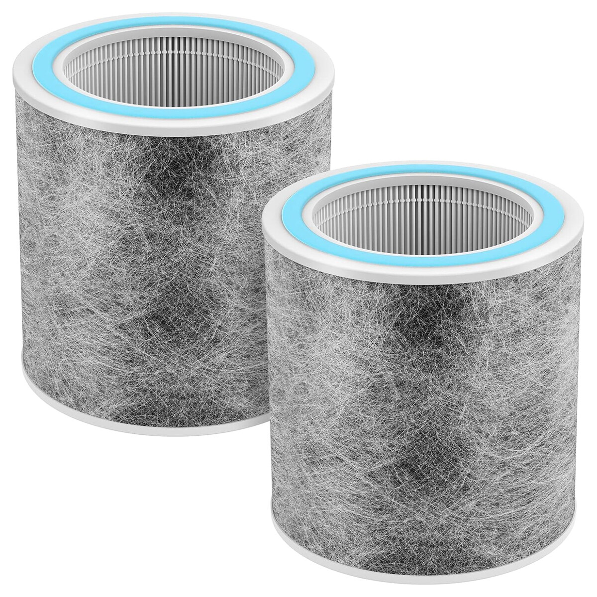 1-2 pcs HP100 HP102 Replacement Filter Compatible with Shark Air Purifier HP100