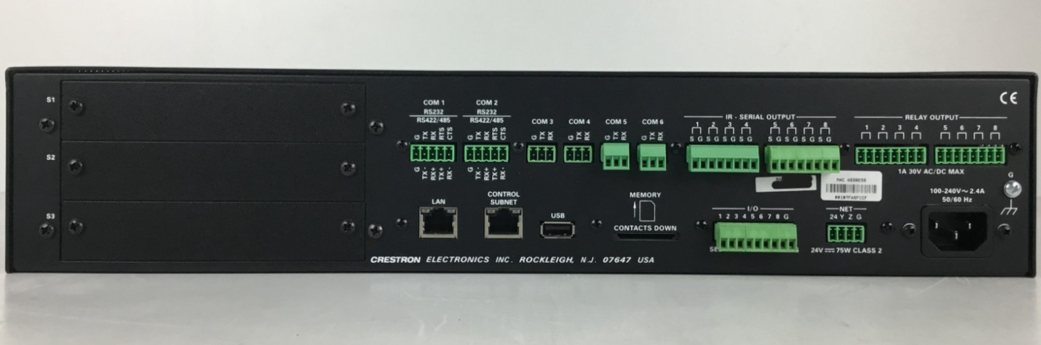 Crestron Pro3 3-Series Advanced Control System