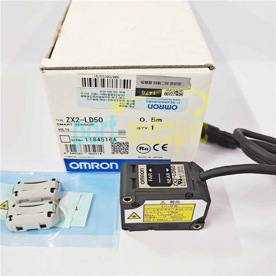 1x NEW Omron ZX2-LD50 Laser Sensor