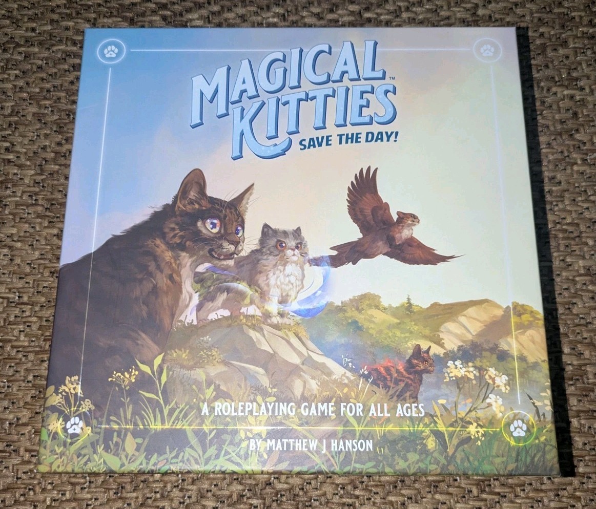 Magical Kitties Save the Day All Ages RPG Roleplaying Game New Box Sealed AG3110