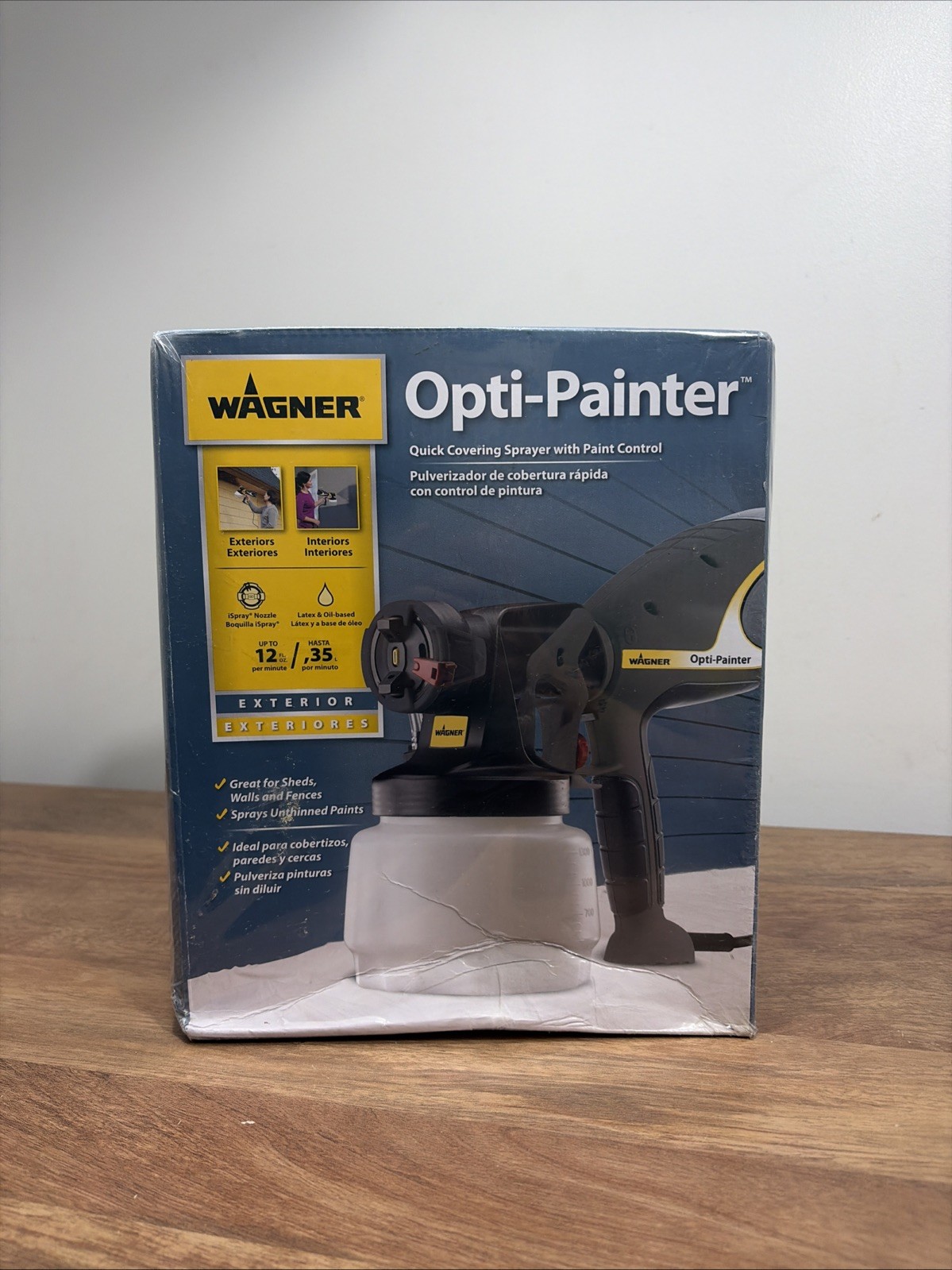 Wagner Opti-Painter - Exterior / Interiors - 5 Minute Cleanup - Brand New