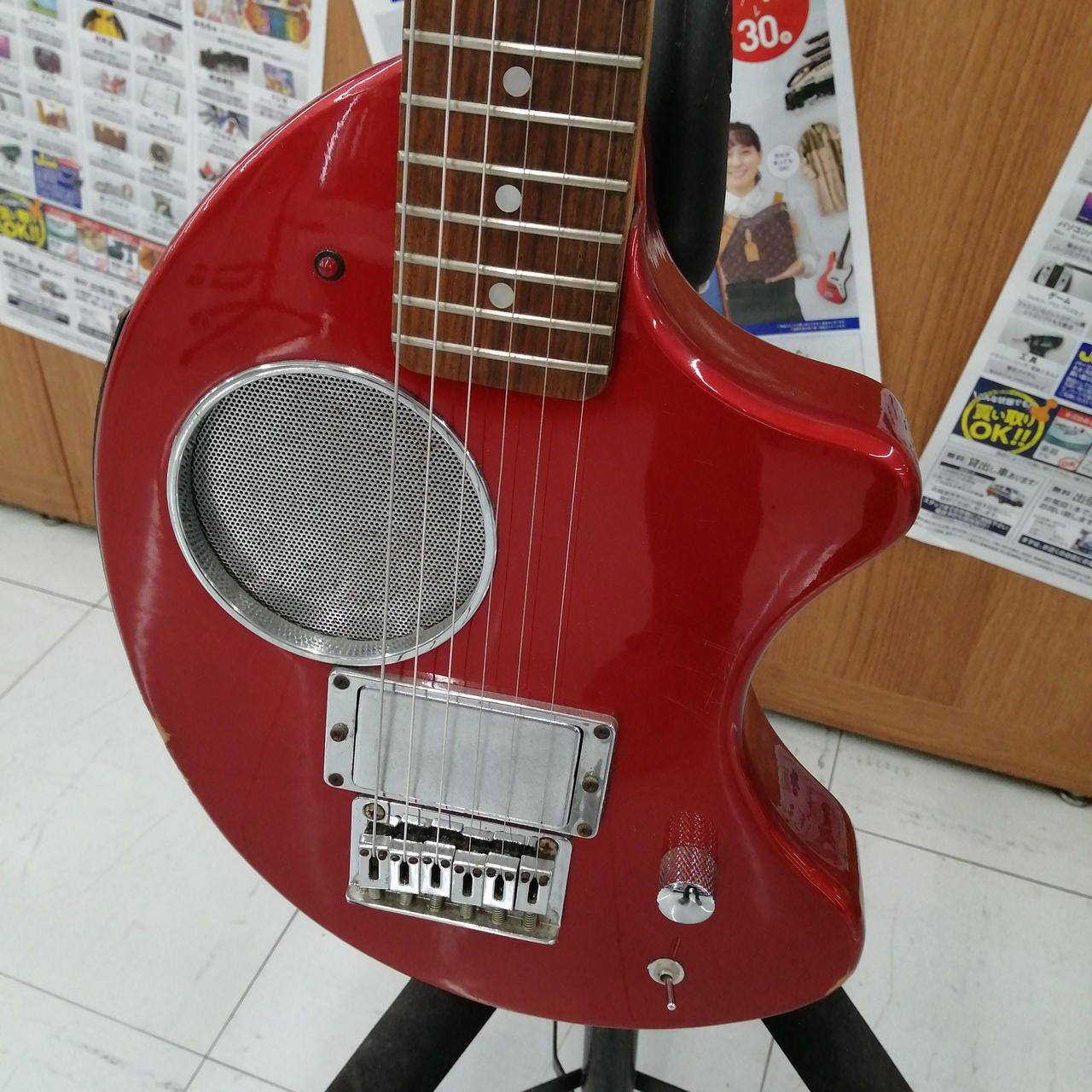 Fernandes Built-in Amplifier Guitar DIGI-ZO Used