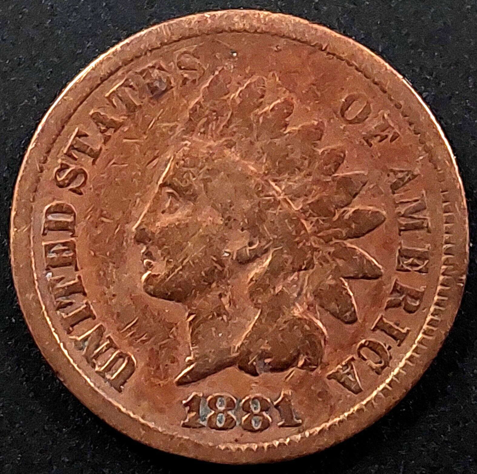1881 Indian Head Cent!