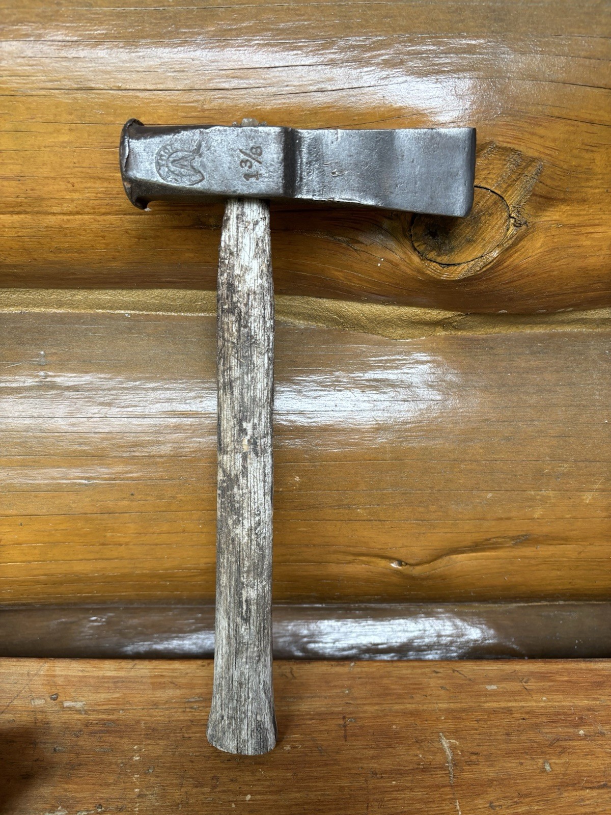 Vintage Rare ATHA Fuller Hammer Forged Blacksmith Tool 1875-1884