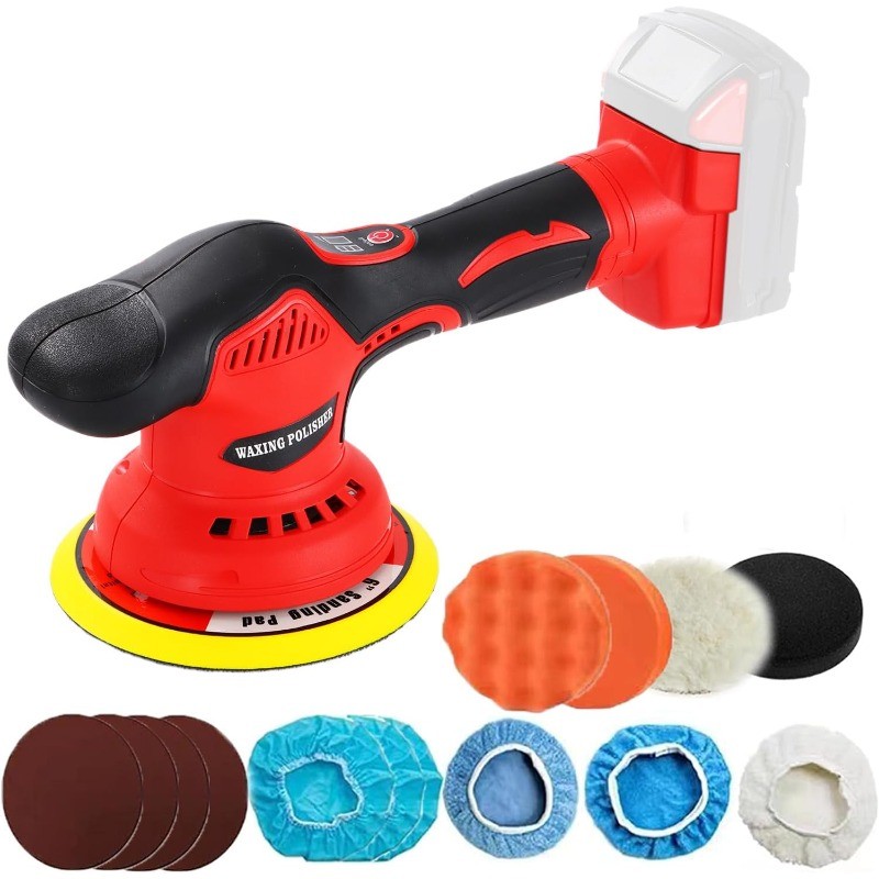 Cordless Car Buffer Polisher for Milwaukee m18 Battery, Power Polisher