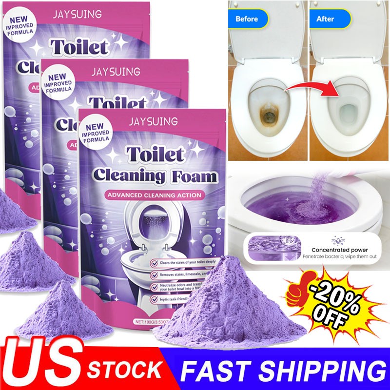 2026 Splash Foam Toilet Bowl Stains Cleaner 100g Remove Odor Stains Fresh
