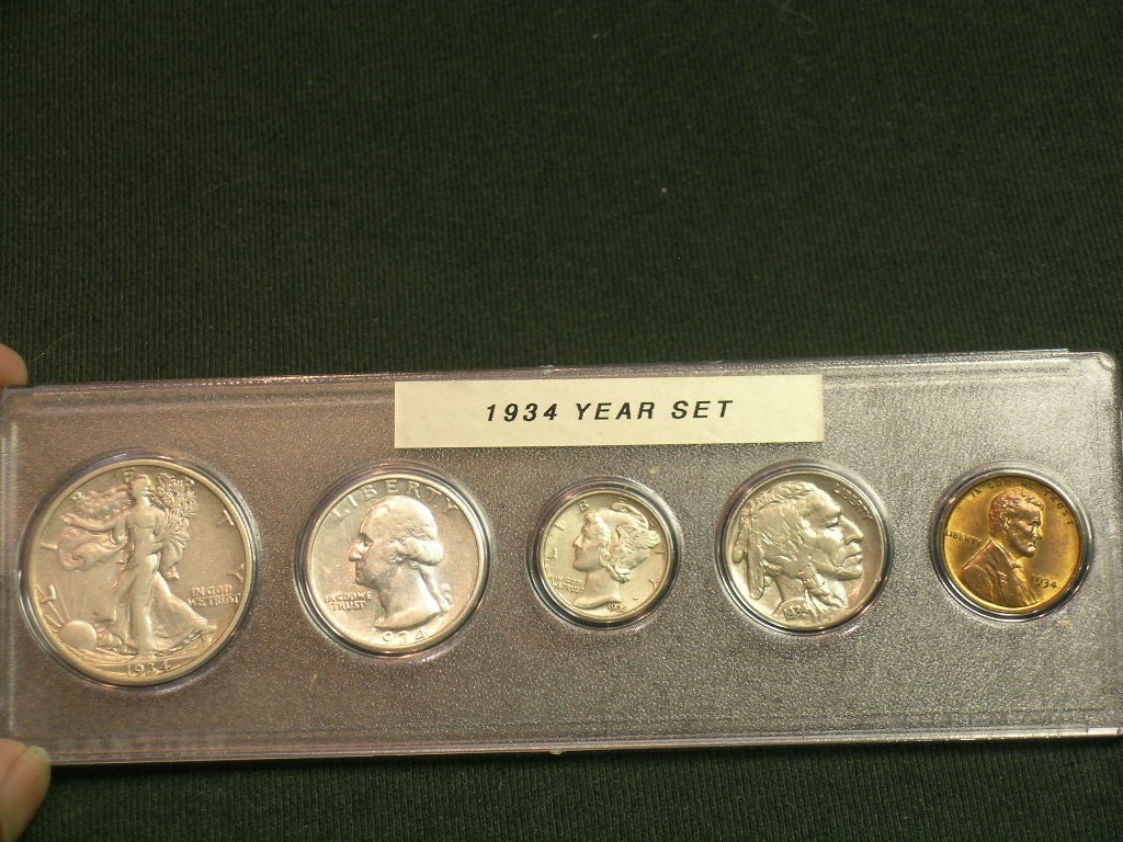 1934-P  Very Nice High Grade Year Set