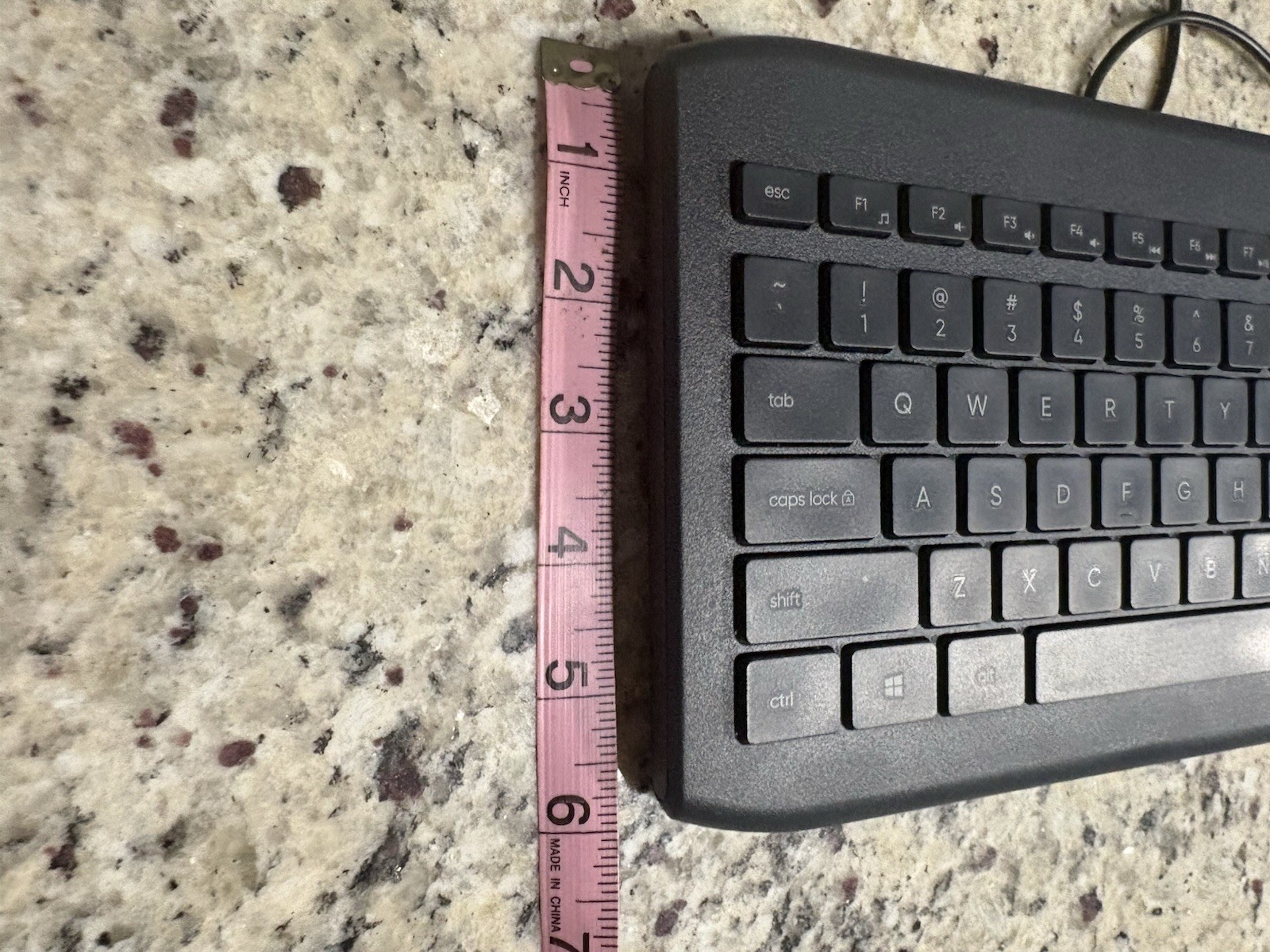 Onn Wired USB Keyboard Black #100009052 GUC