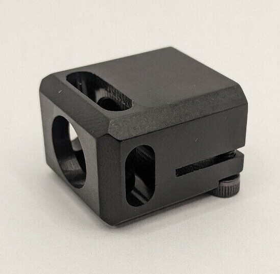 .45 Conceal Carry Comp .578-28 Anodize BLK for FN, XDM45 & HK 45, clamp on