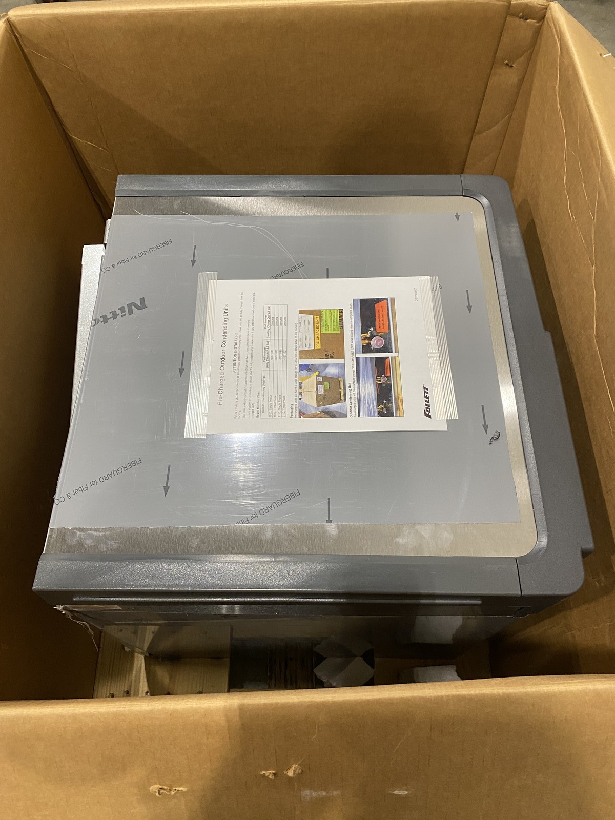 Follett D2110R Horizon Elite Remote Ice Machine Head 2039 Lb./24 Hr. Nugget Ice