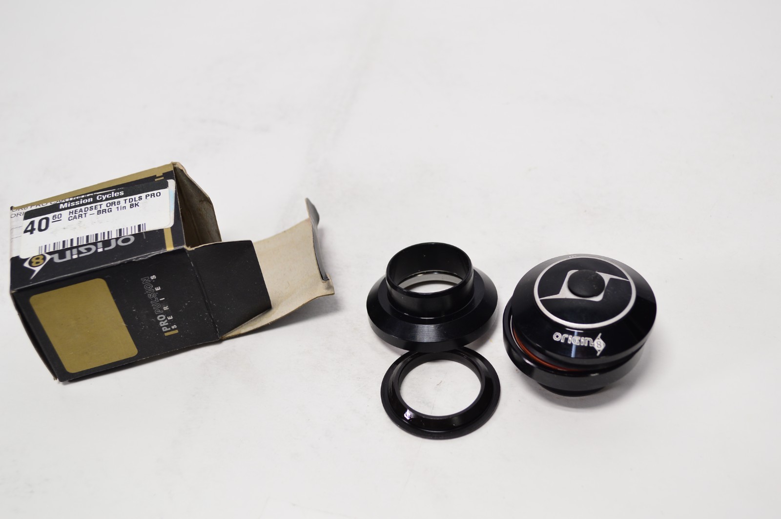 Origin8 Headset Threadless Pro-Pulsion Torq-Lite 1" Black 35577