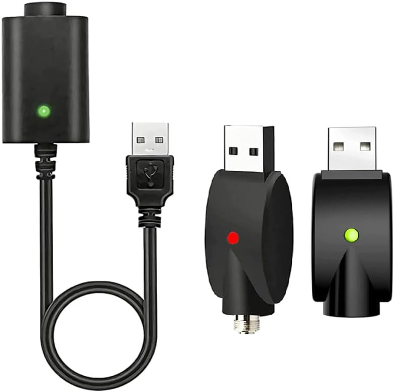 Smart USB Charger Cable with LED Indicator and Overcharge Protection, 3 Pack